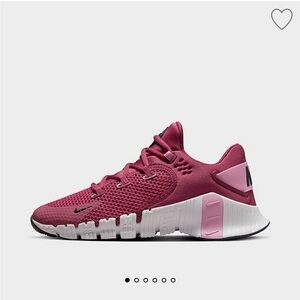 WOMEN'S NIKE FREE METCON 4 TRAINING SHOES - sweet beet/pink 7.5